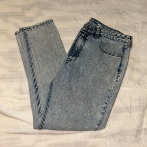 Seven7 Women's Straight Leg Jeans - Light Blue